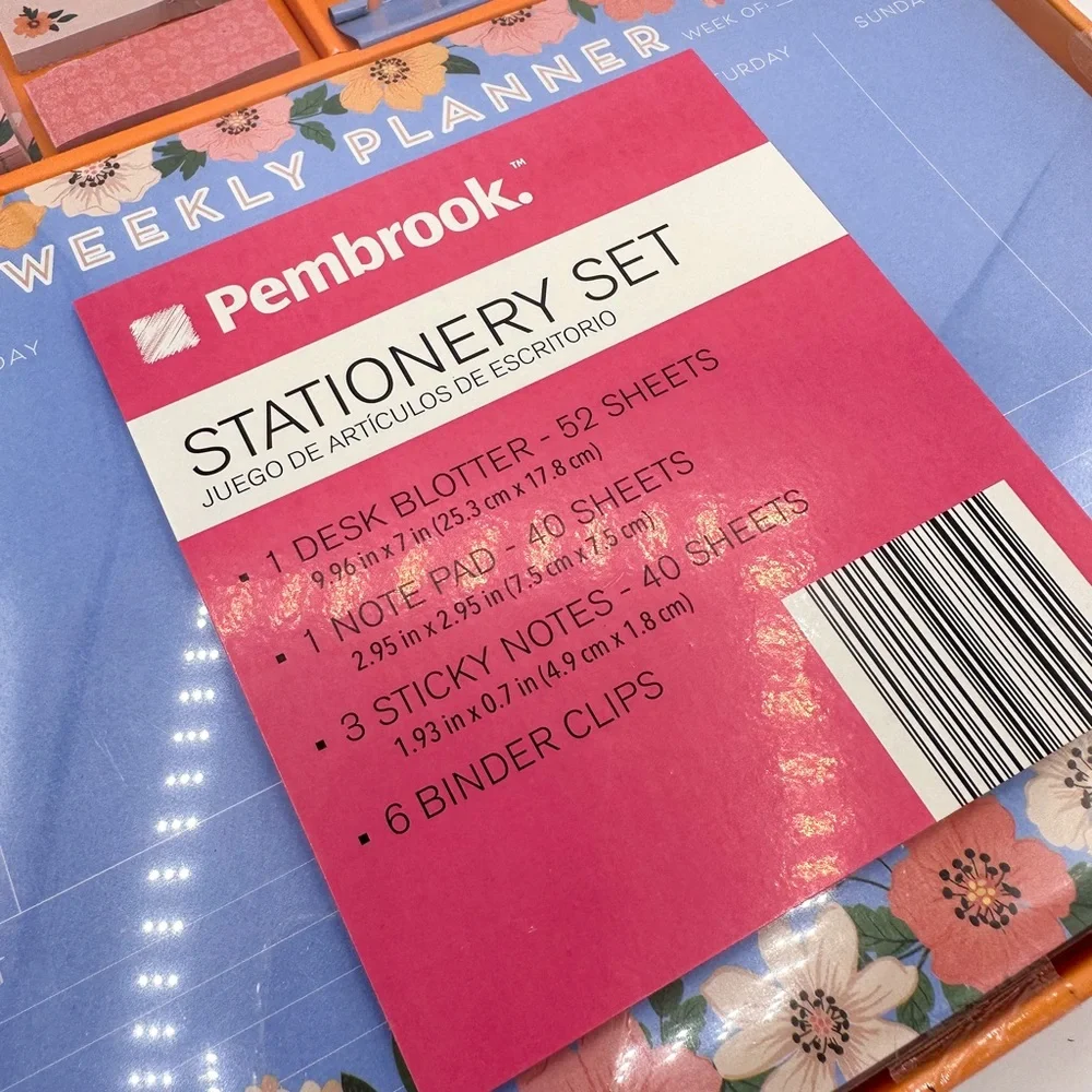 Pembrook Floral Stationery Set